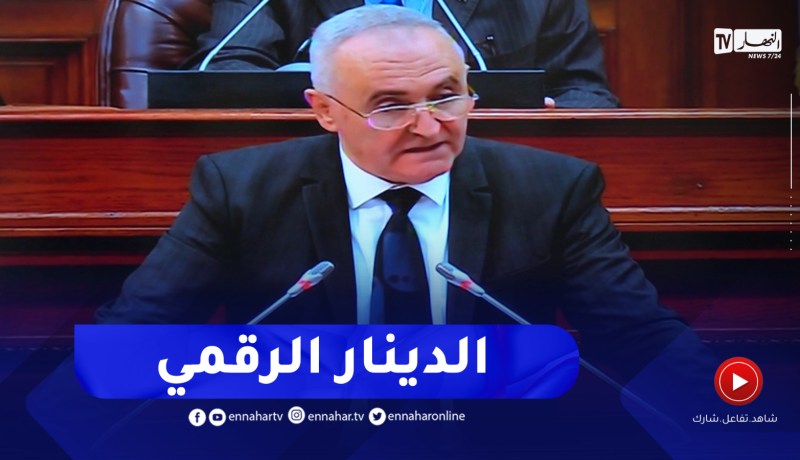 وزير المالية : الدينار الرقمي يتم تطويره واصداره والتحكم فيه من قبل بنك الجزائر وهذه أهدافه