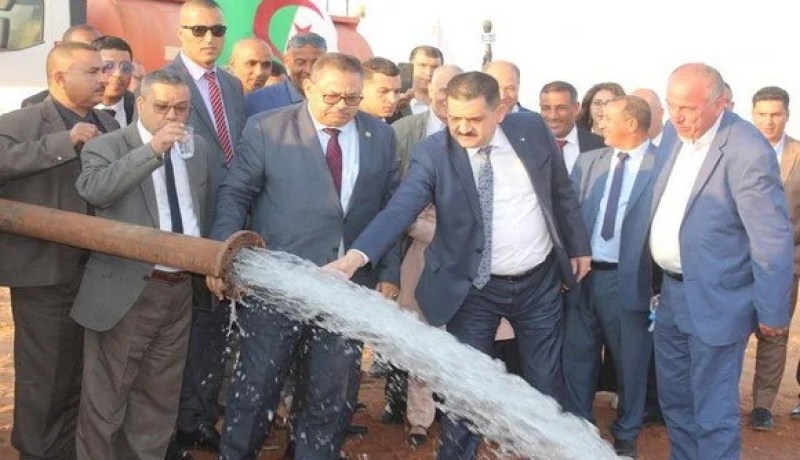 تحويل مياه حقل قطراني يهدف إلى تأمين التموين بالمياه الصالحة للشرب لفائدة سكان بشار
