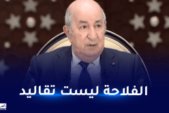 الرئيس تبون.. المؤسسة التي تشرف على الفلاحة هي مؤسسة مفلسة