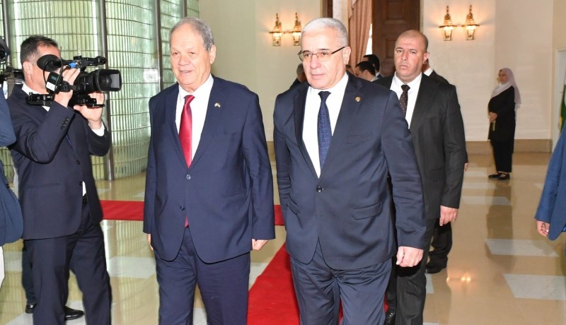 بوغالي يستقبل رئيس المجلس الوطني الفلسطيني