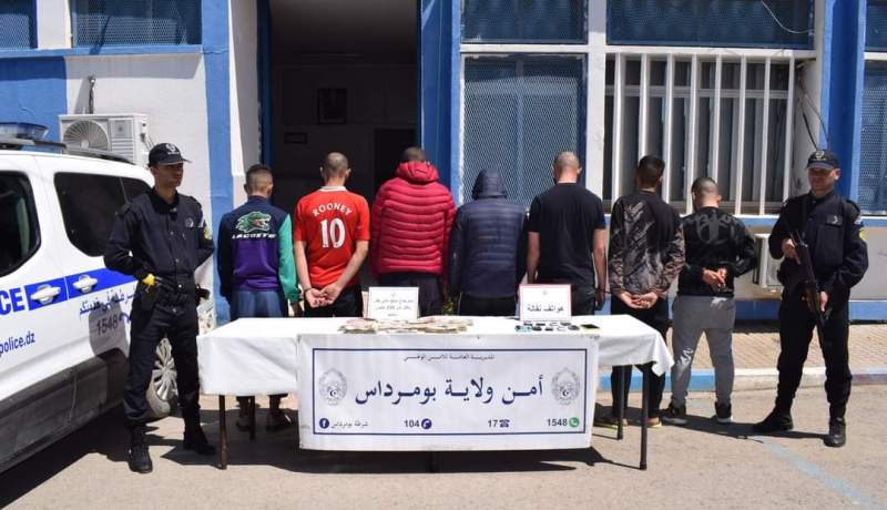 بومرداس..الإطاحة بعصابة تسطو على المنازل واسترجاع ما يفوق 235 مليون سنتيم