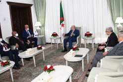 الرئيس تبون يستقبل رئيس برلمان زيمبابوي