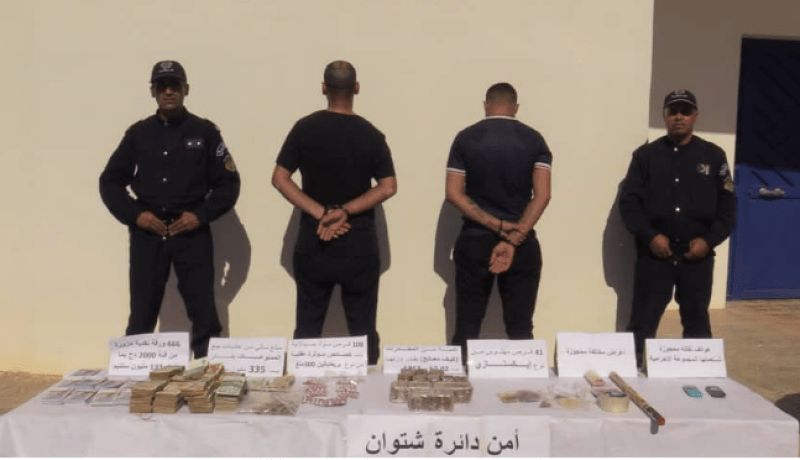 تلمسان.. حجز أكثر من 2 كغ مخدرات وأزيد من 130 مليون سنتيم مزورة