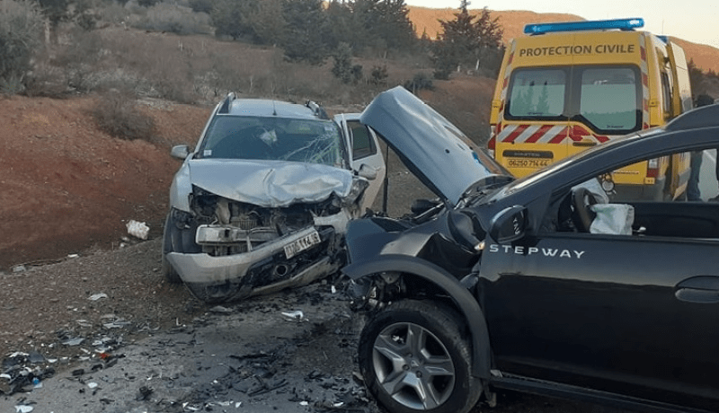 حوادث الطرقات.. وفاة 37 شخصا وإصابة 1696 آخرين بجروح في ظرف أسبوع
