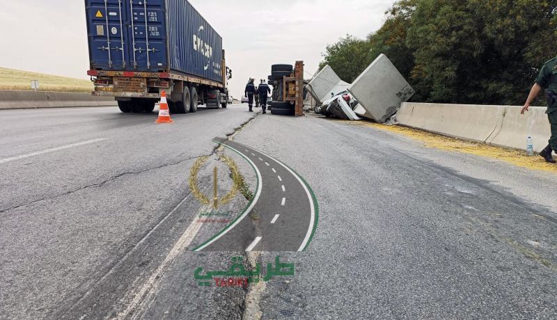 قسنطينة.. إصابة شخصين إثر سقوط حاجز إسمنتي على سيارة