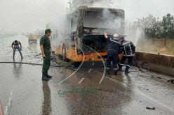 البليدة.. احتراق حافلة نقل الطلبة