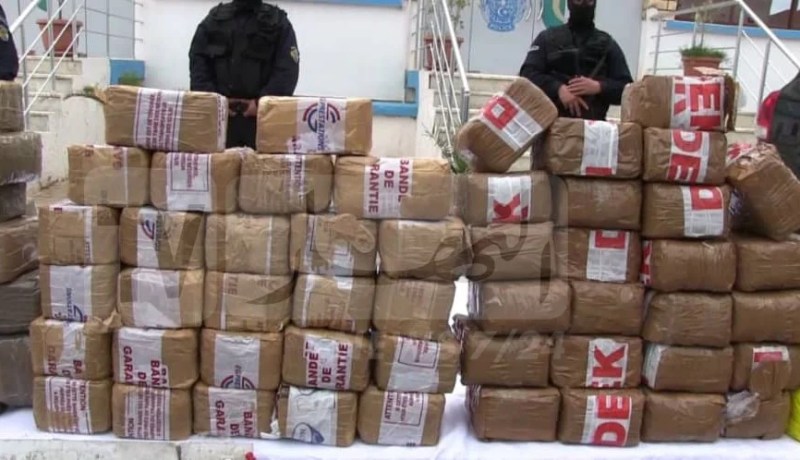حجز أزيد من 58 طنا من القنب الهندي في الجزائر سنة 2022