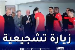 وزير الشباب والرياضة يحفّز لاعبي اتحاد العاصمة قبل النهائي