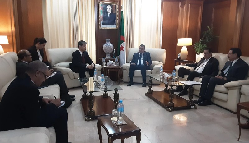 عرقاب يستقبل نائب المدير العام للوكالة الدولية للطاقة الذرية
