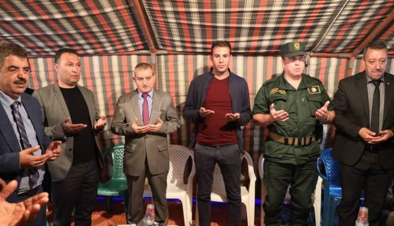 والي سعيدة يُعزي عائلات ضحايا حادث المرور