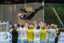 المنتخب الوطني لكرة الصالات يتأهل إلى نصف نهائي كأس العرب