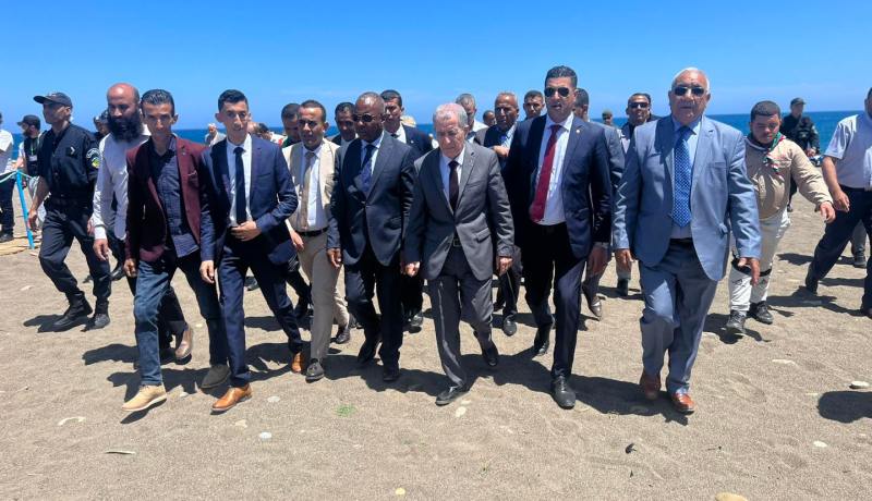 وزير السياحة يقف على استعدادات موسم الإصطياف