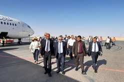 وفد عن وزارة الطاقة مرفوق بمسؤولي الائتلاف الصيني يحلون بتندوف