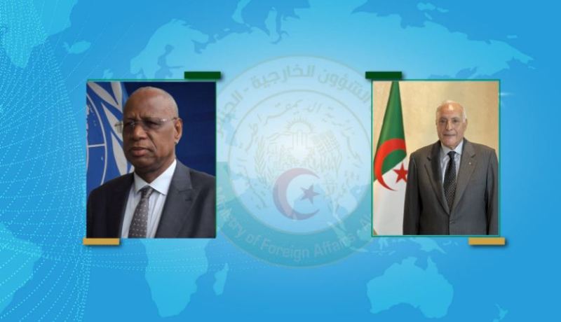 عطاف يتلقى مكالمة من الممثل الخاص للأمين العام ورئيس بعثة الأمم المتحدة للدعم في ليبيا