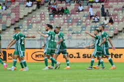 الخضر ينهون الشوط الأول أمام أوغندا متفوقون بهدف لصفر