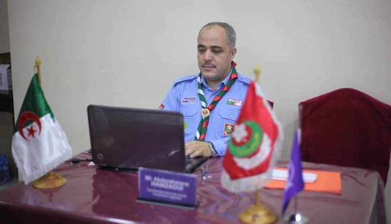 حمزاوي قائدا عاما للكشافة الإسلامية الجزائرية لعهدة جديدة
