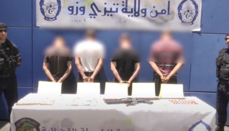الـ BRI بتيزي وزو يطيح بعصابة قامت بالسطو  على مركز بريد آيت خليلي في مقلع 