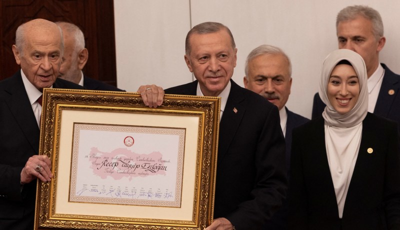أردوغان يؤدي اليمين رئيسا لتركيا لولاية جديدة