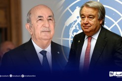 غوتيريش يعرب عن إعتزازه بلقاءاته مع الرئيس تبون