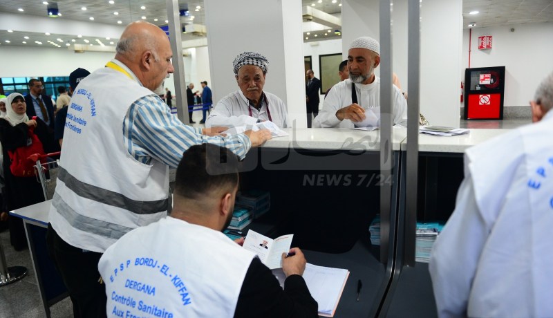 إستقبال أزيد من 5 آلاف حاج جزائري بمكة المكرمة