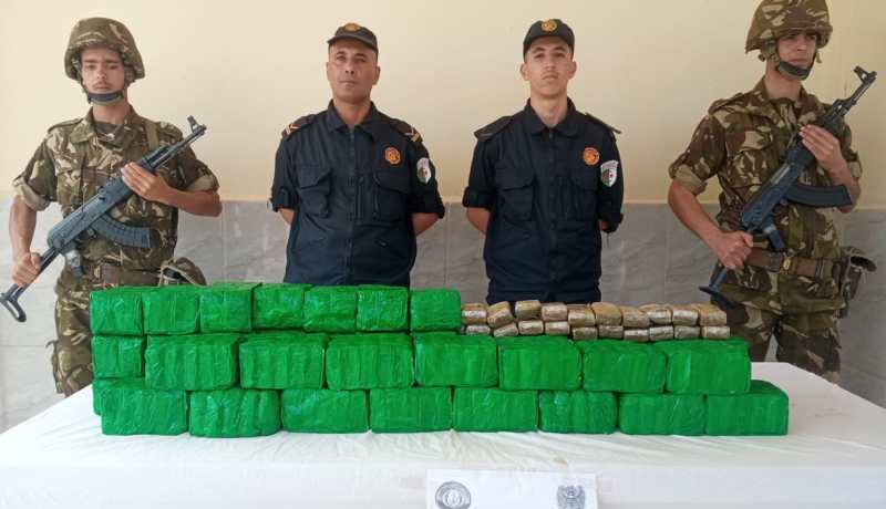إحباط إدخال 4 قناطير كيف وتوقيف 13 داعم للإرهاب