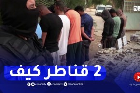 توقيف 9 أشخاص وحجز أزيد من قنطارين ونصف من المخدرات قادمة من المغرب