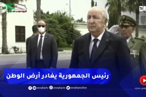 رئيس الجمهورية يغادر أرض الوطن متوجها إلى فيدرالية روسيا