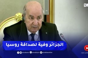 رئيس الجمهورية :” صون إستقلالنا يأتي بمساعدة قوية لروسيا في تسلـ ـيحنا”
