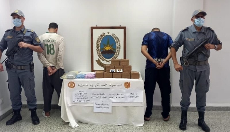 حجز قرابة كيلو ونصف كوكايين بوهران
