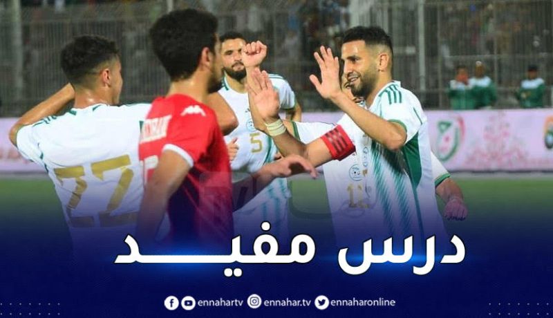 الخضر يتعادلون أمام تونس وديا في داربي الأشقاء