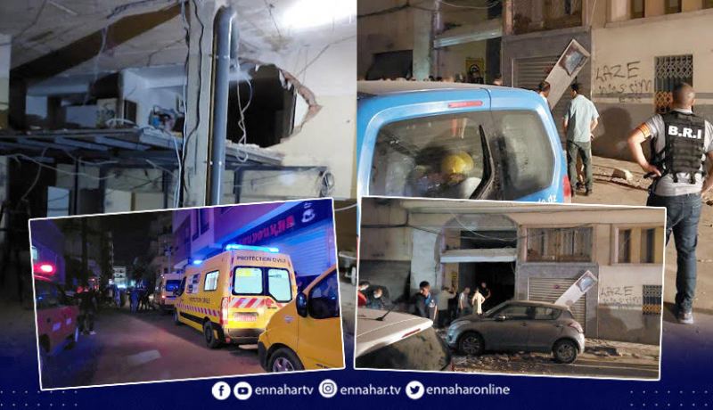 14 جريحا بعد انفجار داخل بناية في سطيف