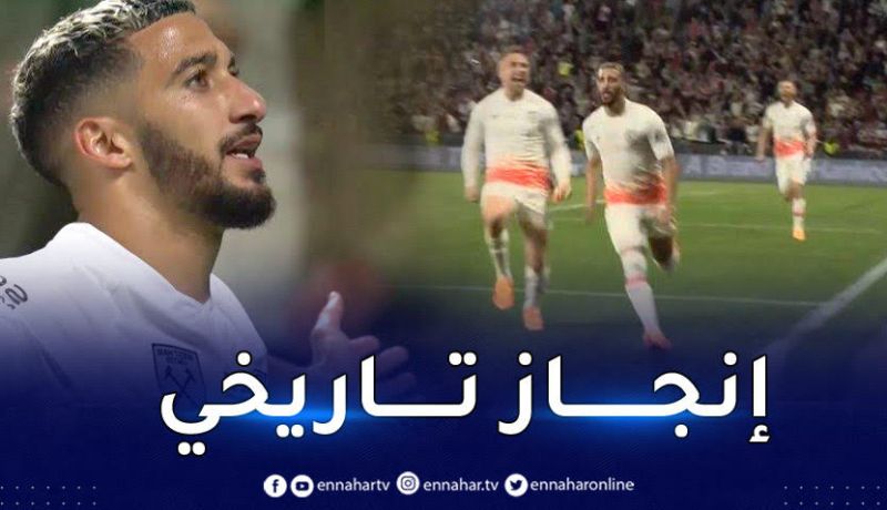 بن رحمة يتوّج بدوري المؤتمر الأوروبي ويدخل تاريخ الكرة الجزائرية