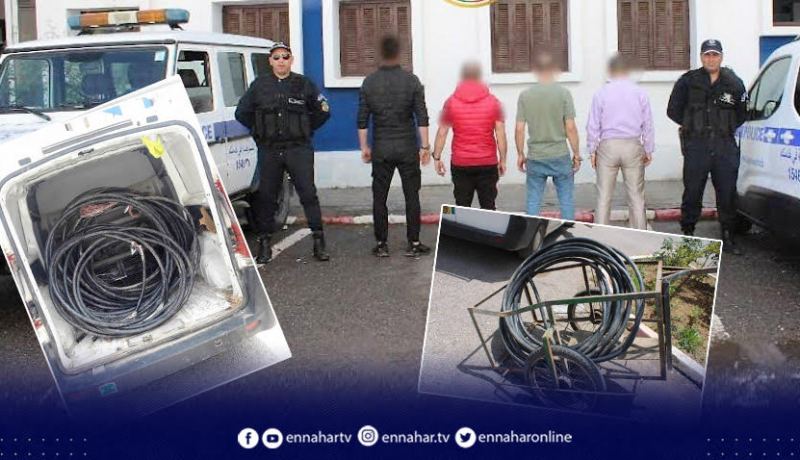 البليدة.. توقيف عصابة تسببت في قطع الانترنات والهواتف الثابتة بأولاد يعيش
