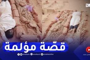 برابح عبد الجليل”..قصة شاب رفض مفارقة قبر أمه فنام لسنوات بجواره”