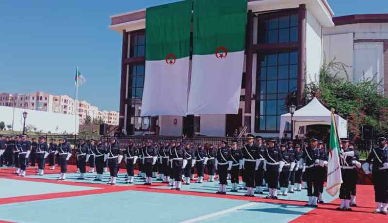 أسعيد زرب يشرف على حفل تخرج دفعتي لضباط المدرسة الوطنية لموظفي إدارة السجون بالقليعة