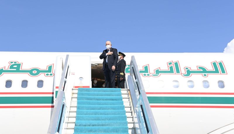 رئيس الجمهورية يشرع في زيارة رسمية إلى روسيا