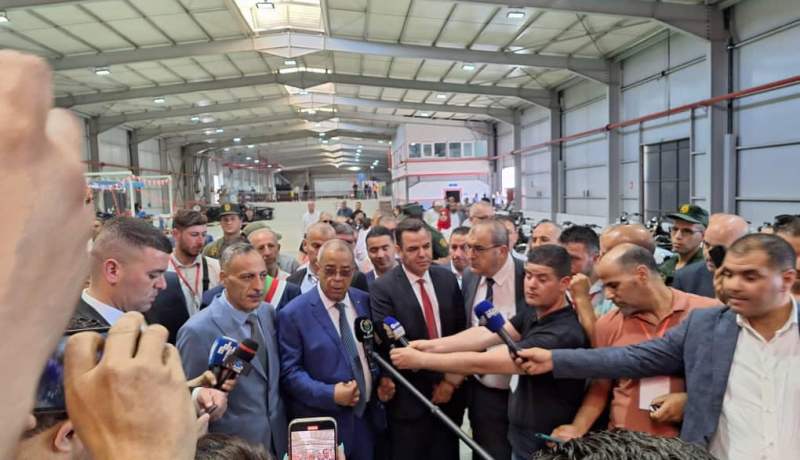 تدشين وحدة انتاج صناعات الدراجات والدراجات النارية بالبويرة