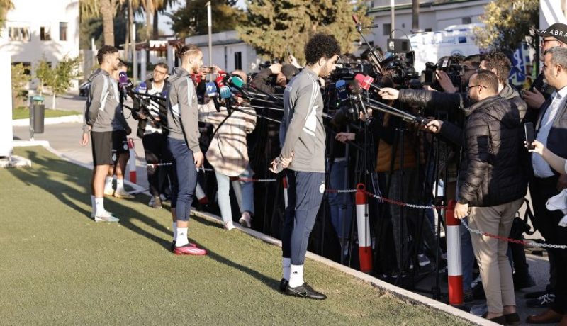 منطقة مختلطة للاعبي الخضر