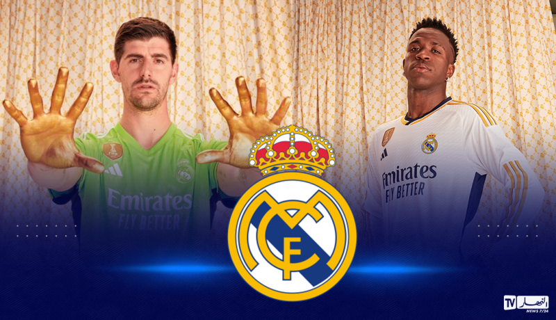 بالصور.. ريال مدريد يستعرض قميصه الجديد