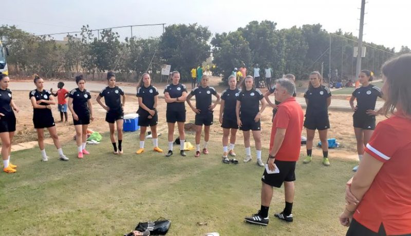 بالصور.. سيدات الخضر يواصلن تحضيراتهن بدكار تحسبا لودية السنغال