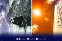 حرارة شديدة وأمطار رعدية على هذه الولايات 
