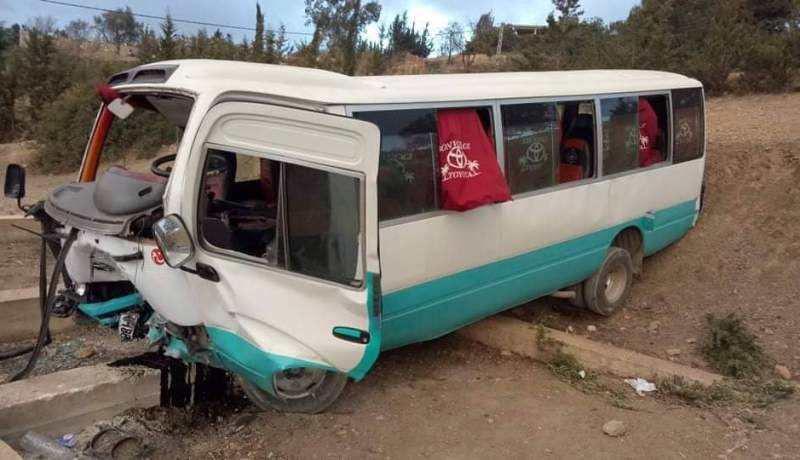 سطيف: وفاة إمراة و9 جرحى إثر اصطدام بين حافلة وسيارة