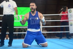 بالصور.. الملاكم قاضي مراد يهدي الجزائر ميدالية ذهبية