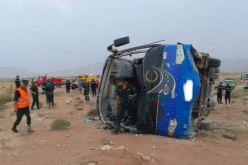 وكيل الجمهورية يأمر بفتح تحقيق حول حادث إنقلاب حافلة نقل المسافرين بعين الصفراء