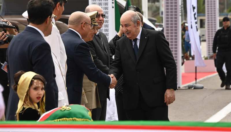 رئيس الجمهورية يضع حجر الأساس لإنجاز مشروع المدينة الإعلامية