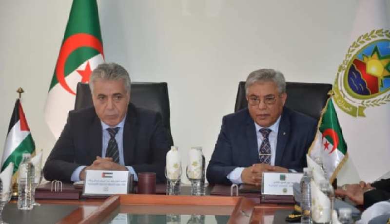 برنامج جمركي للتكوين ومكافحة الجريمة العابرة للحدود بين الجزائر وفلسطين