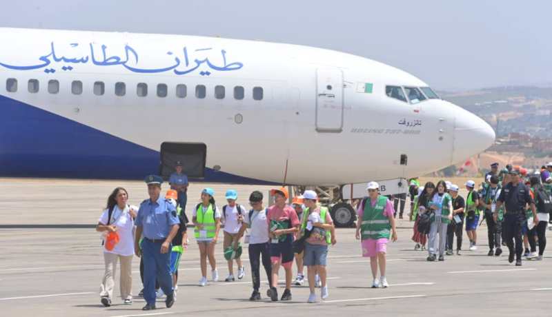 الشلف: إستقبال أولى دفعات أبناء الجالية الجزائرية لقضاء العطلة بالمخيمات الصيفية