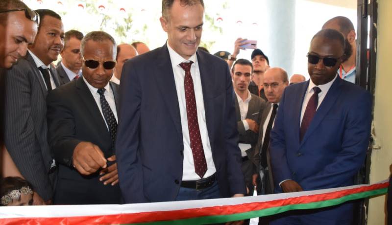 بالصور.. وزير الشباب والرياضة يدشّن هياكل شبانية في تنس