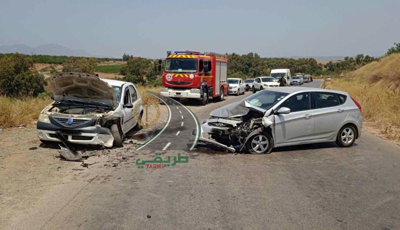تيبازة: 6 ضحايا إثر اصطدام بين سيارتين