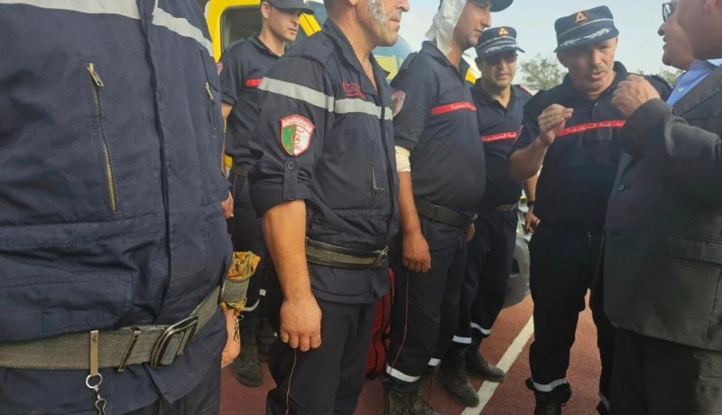 مراد: تفادينا خسائر أكبر بفضل العمل الجبار لقوات الجيش والحماية المدنية